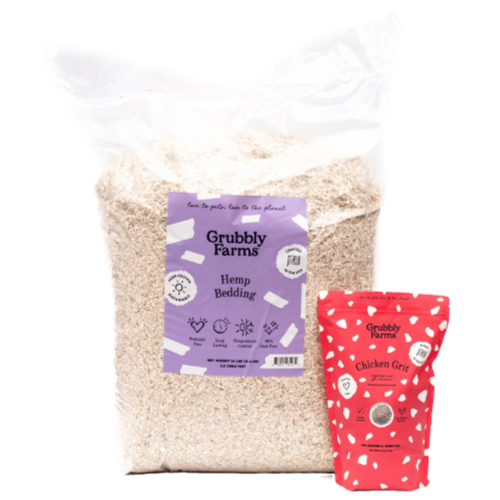 Hemp Bedding + Grit Bundle