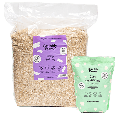 Hemp Bedding + Coop Conditioner Bundle