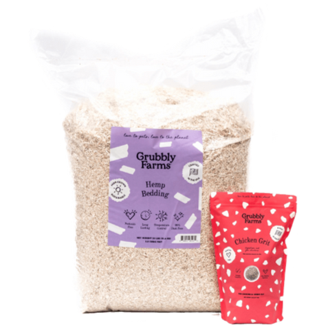 Hemp Bedding + Grit Bundle