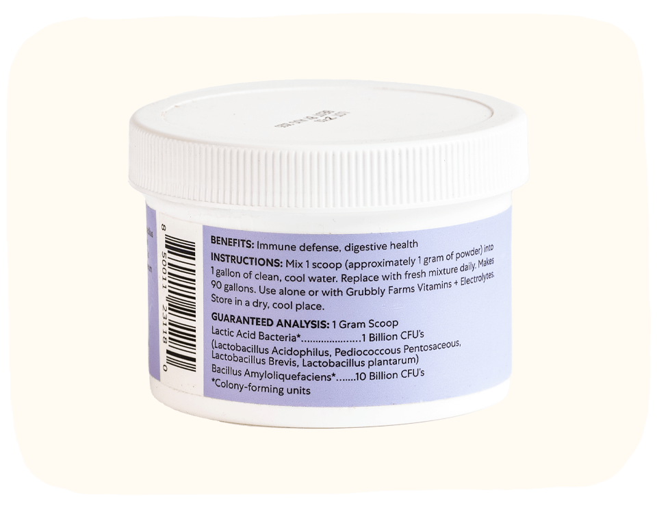 Prebiotics + Probiotics