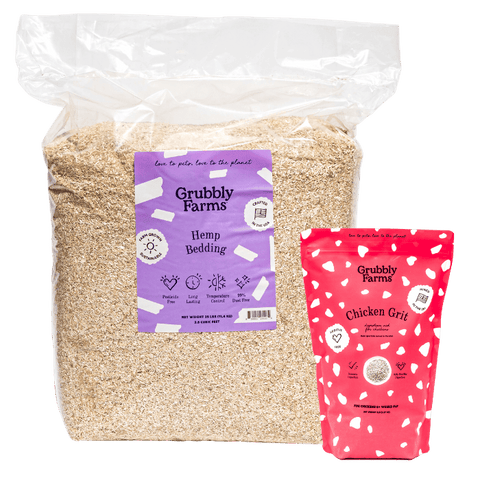 Hemp Bedding + Grit Bundle