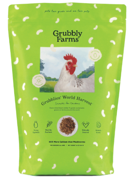 Natural Chicken Feed & Snacks Powered by Grubs | Grubbly Farms