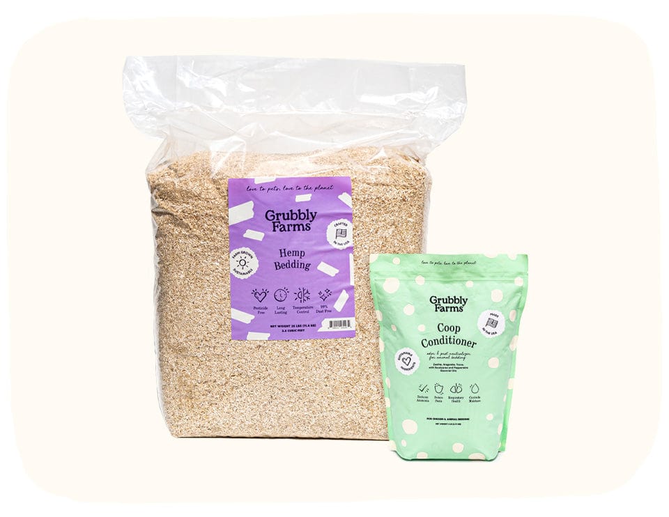 Hemp Bedding + Coop Conditioner Bundle
