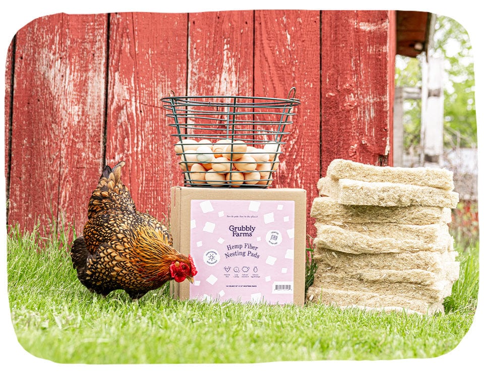 Hemp Fiber Nesting Pads