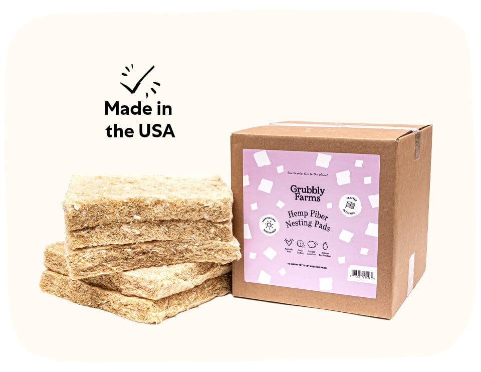 Hemp Fiber Nesting Pads