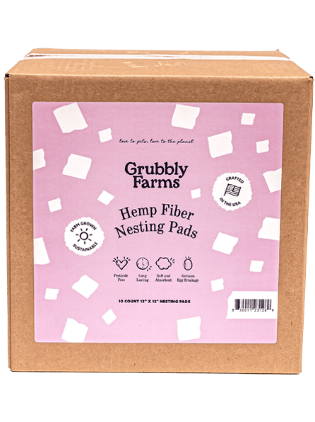Hemp Fiber Nesting Pads