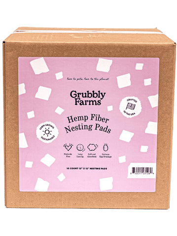 Hemp Fiber Nesting Pads
