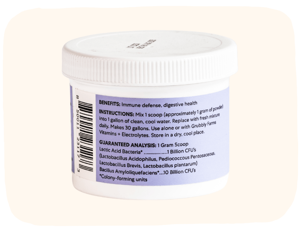 Prebiotics + Probiotics